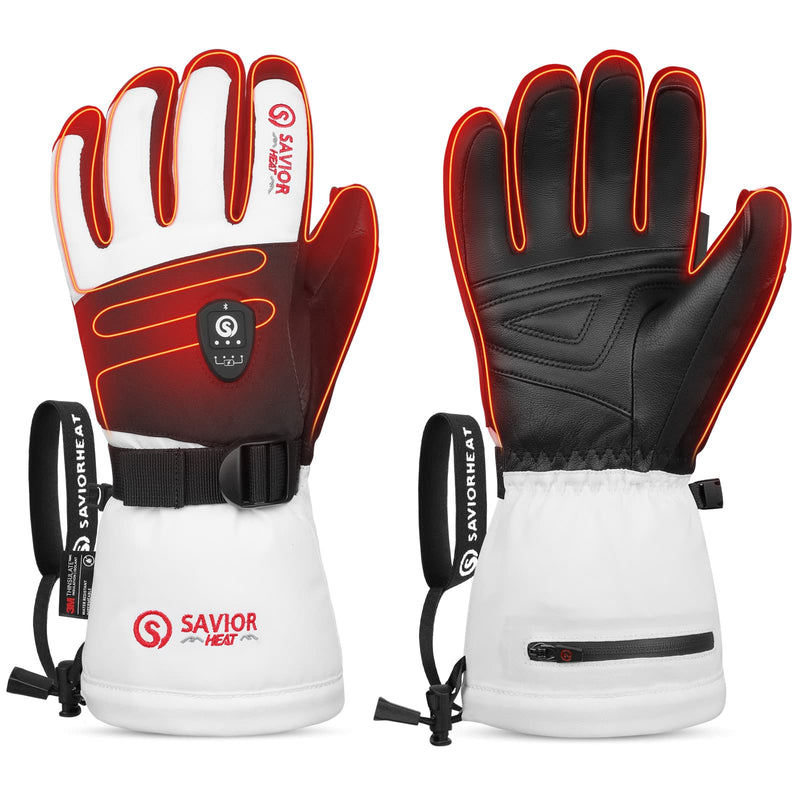 Laden Sie das Bild in Galerie -Viewer, Savior Beheizbare Skihandschuhe 2.0 mit Bluetooth-Steuerung – Wärme, Komfort und Leistung für Ihre Winterabenteuer