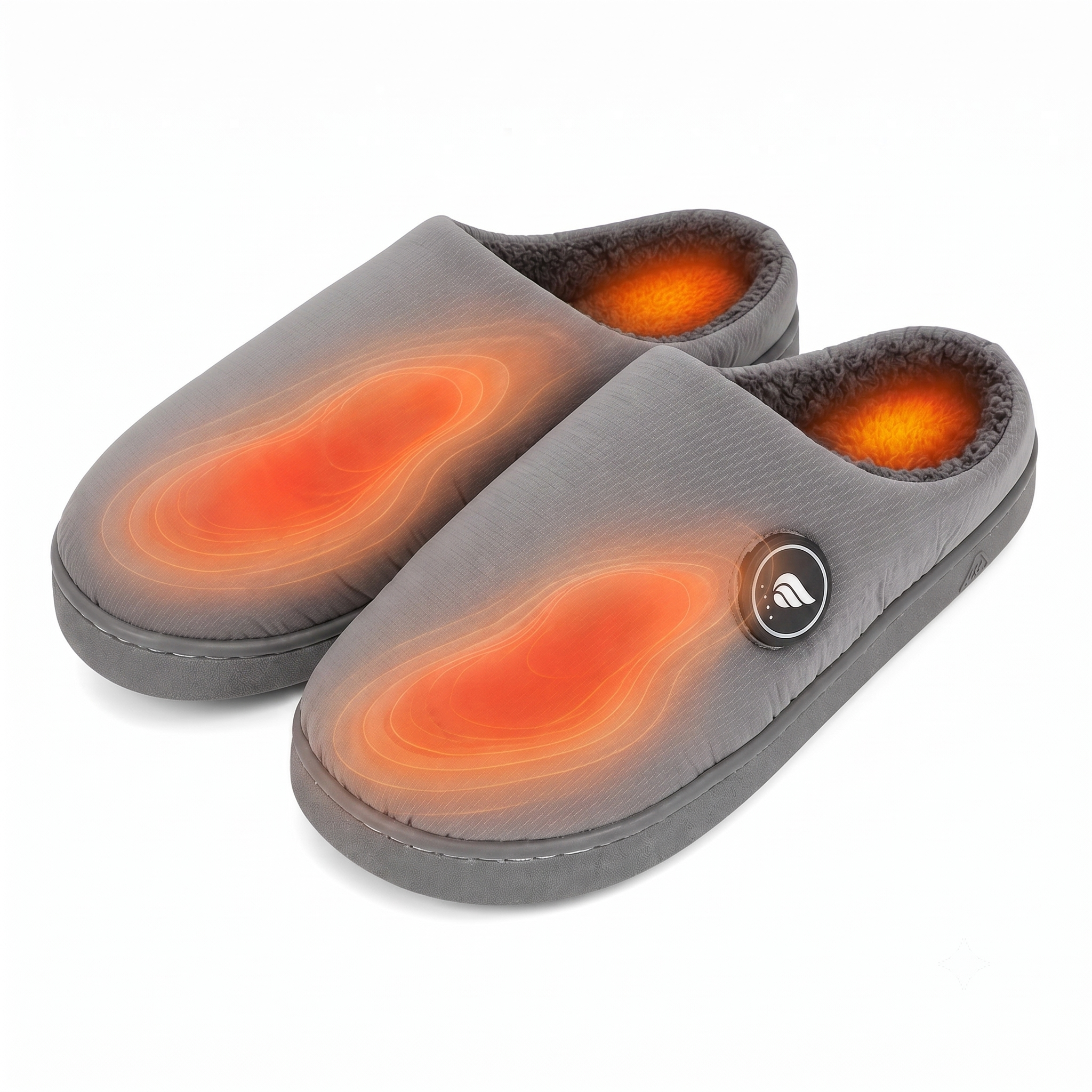 Easy Slip-On Heated Slippers