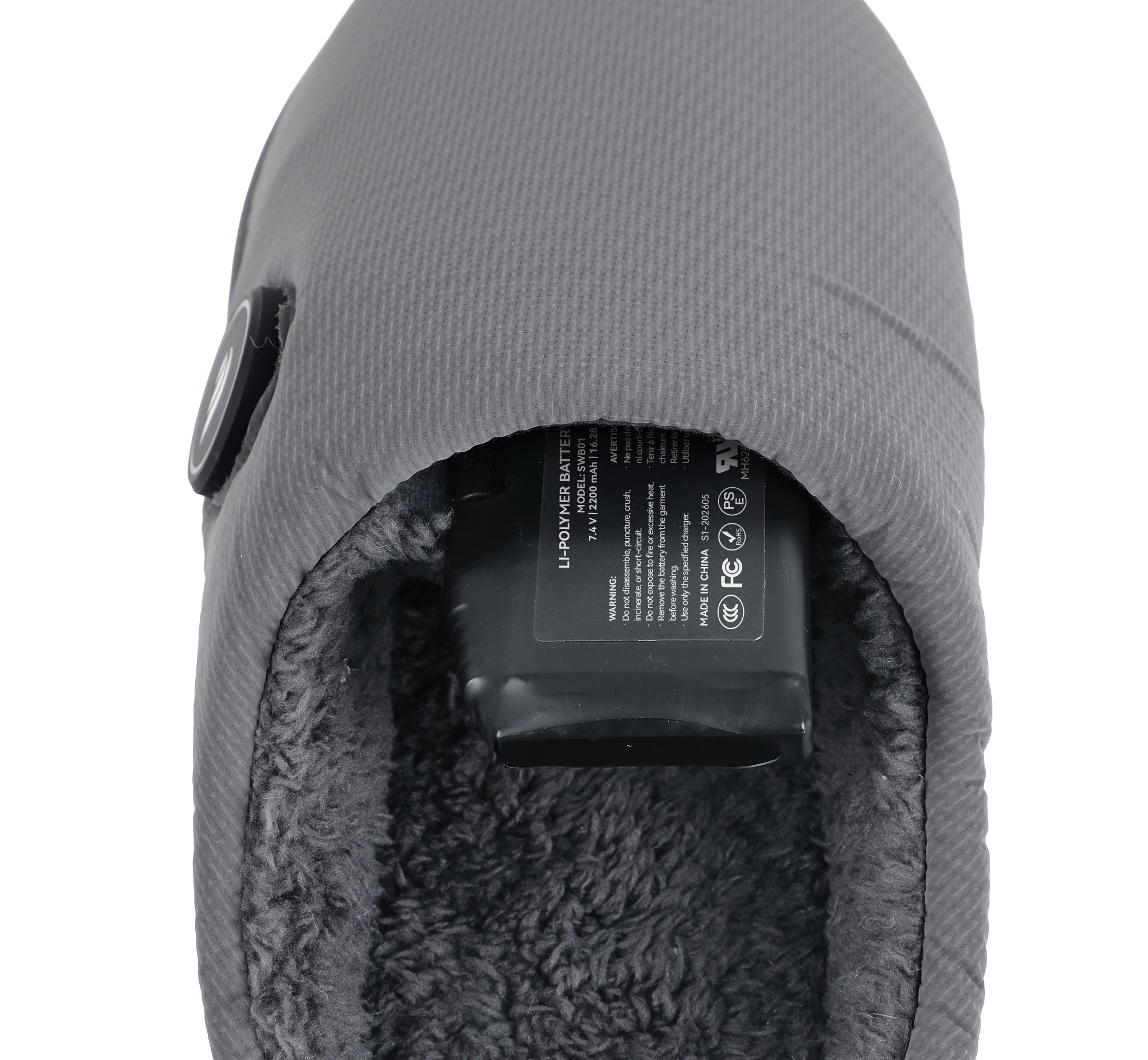 Easy Slip-On Heated Slippers