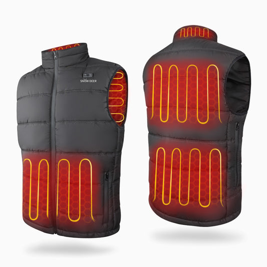 Savior Beheizte Jacke mit Smart Temperatursteuerung – Elektrische Winterjacke mit Akku