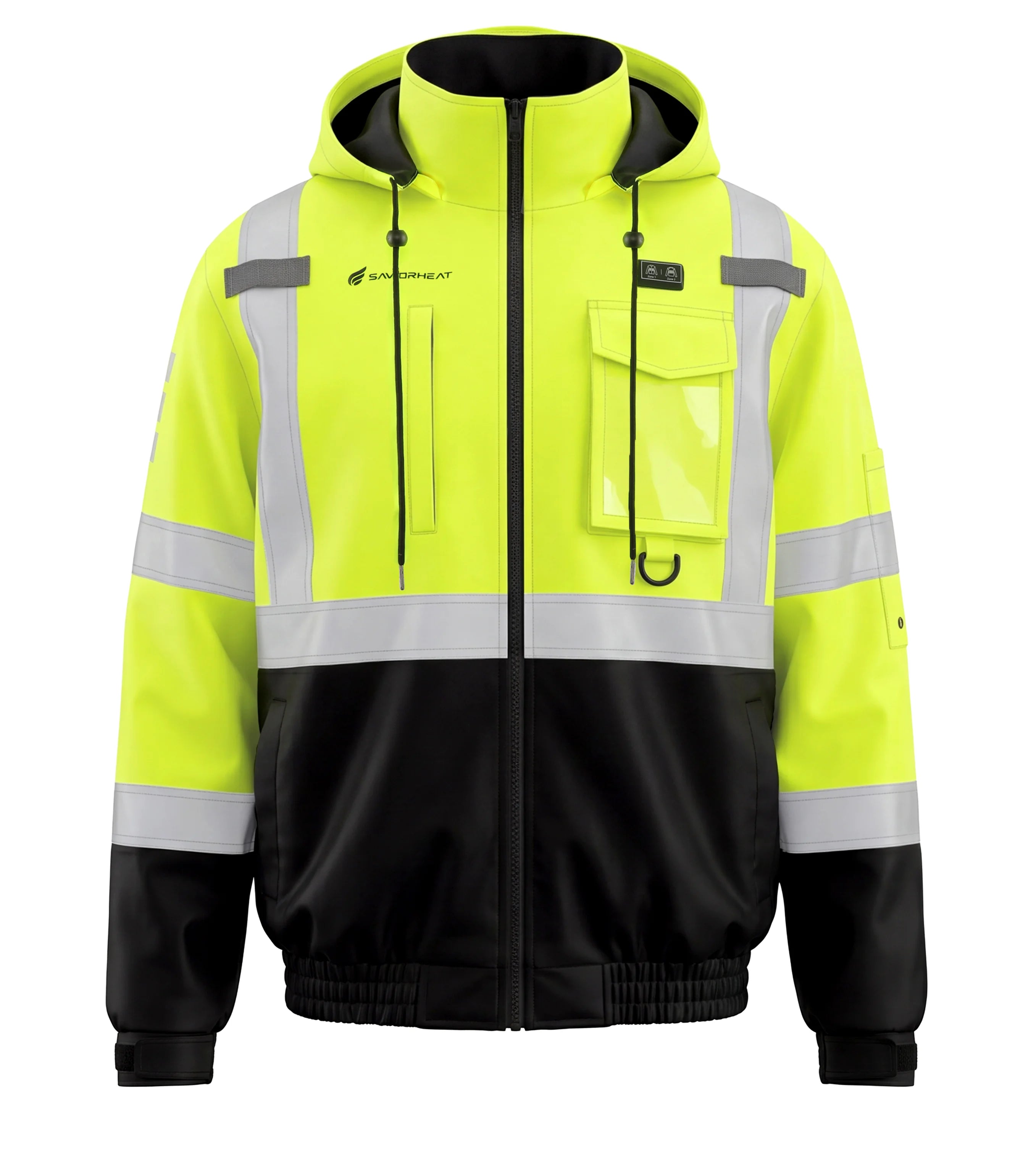 Beheizbare Warnschutzjacke 02