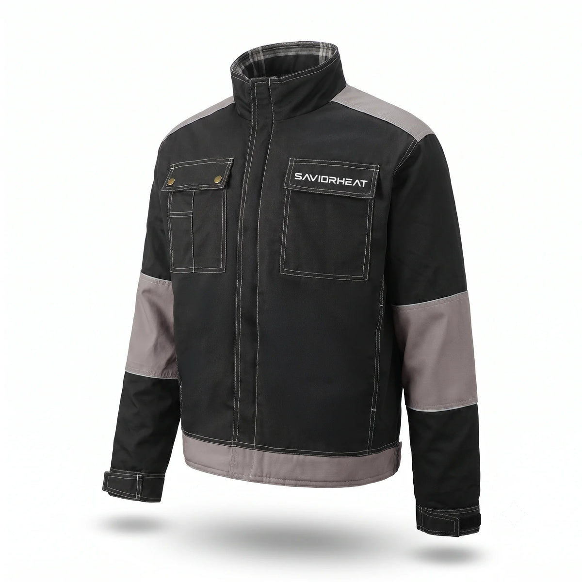 Beheizbare Arbeitsjacke mit weichem Futter 02