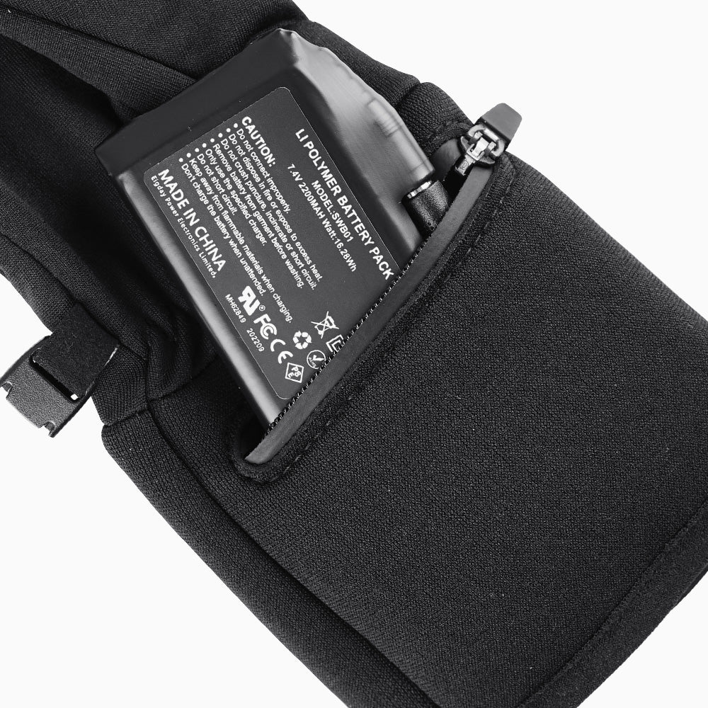 S13 Dünne, atmungsaktive beheizbare Unterziehhandschuhe