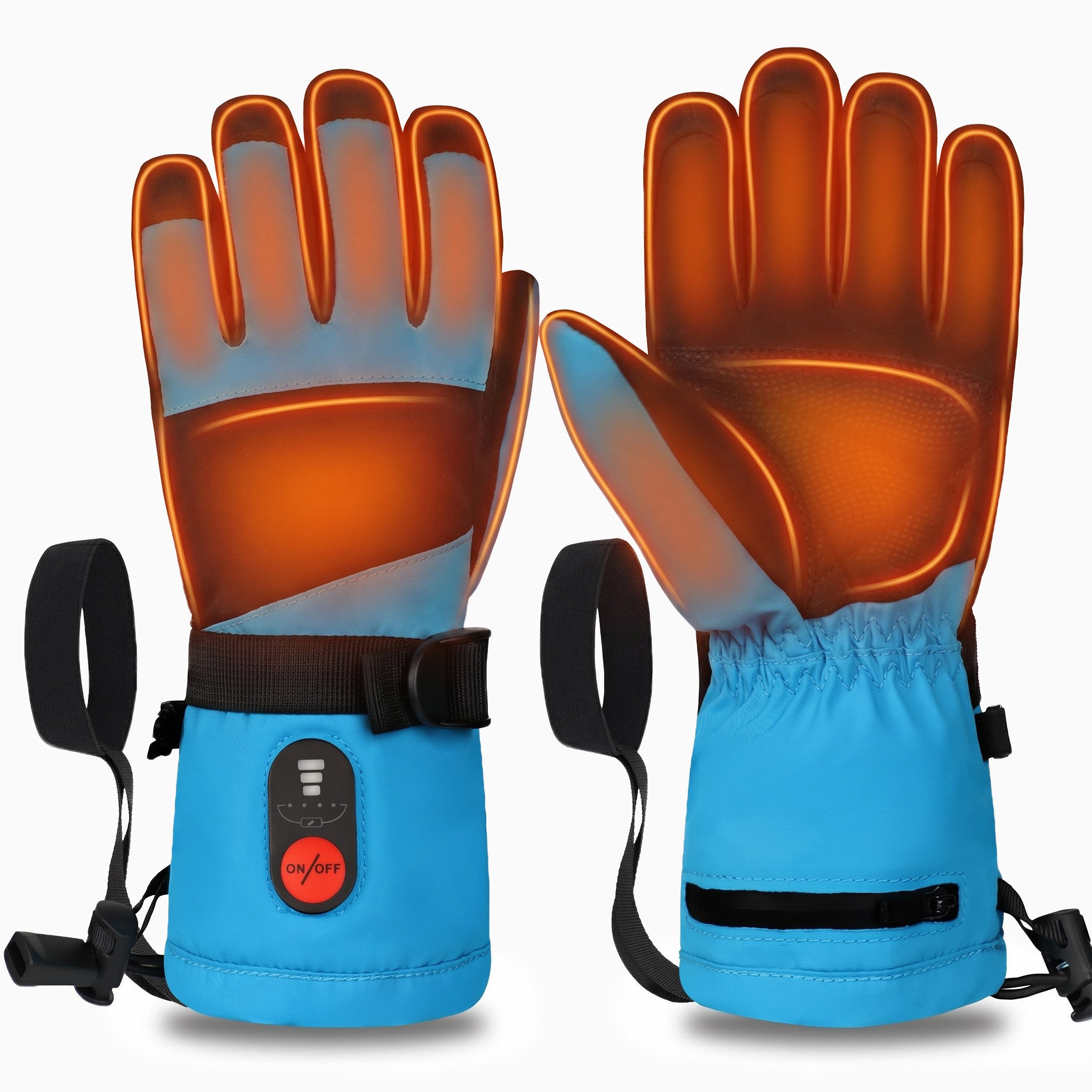Beheizbare Kinderhandschuhe – 7,4 V, schnelles Aufheizen & Touchscreen-kompatibel