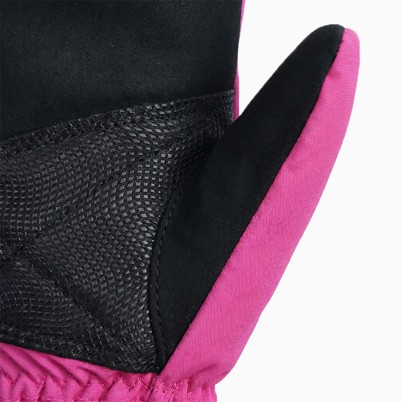 Beheizbare Kinderhandschuhe – Rosa, warm & weich für Winter