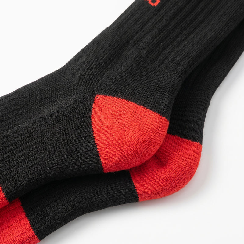 Laden Sie das Bild in Galerie -Viewer, SS06R Beheizbare Socken Rot-Schwarz