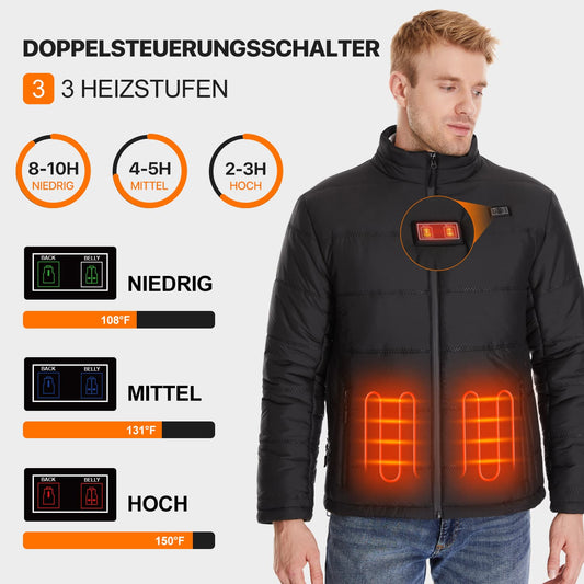 Winter Männer elektrisch beheizte Outwear Warmhalten