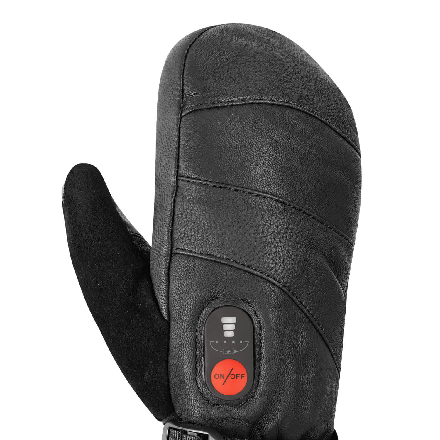 Outlet – S38 Beheizbare Lederfäustlinge
