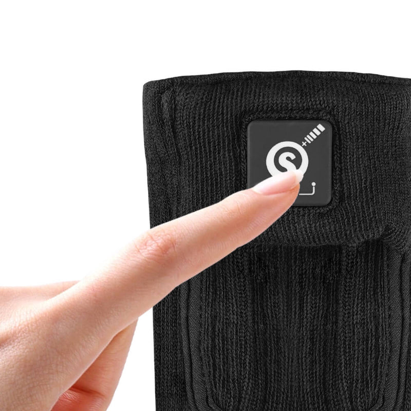 Laden Sie das Bild in Galerie -Viewer, SS02B Beheizbare Socken Schwarz