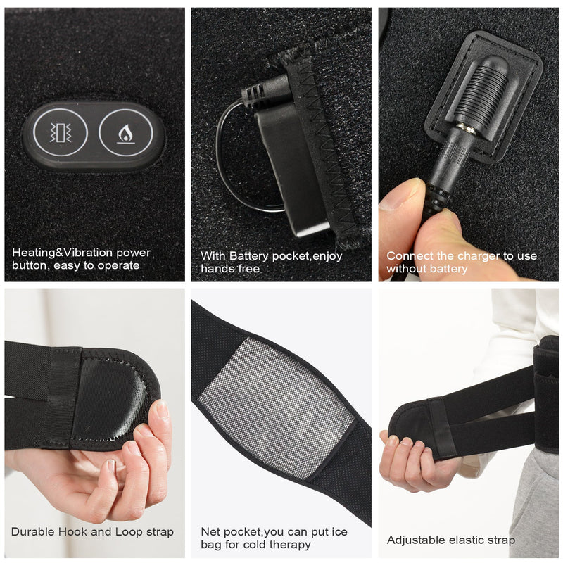 Laden Sie das Bild in Galerie -Viewer, YD Heizkissen Rückenmassagegerät