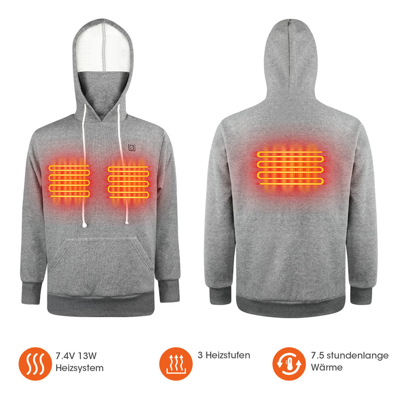 Load image into Gallery viewer, Heated Women&#39;s Pullover Hoodie with Core Heating
