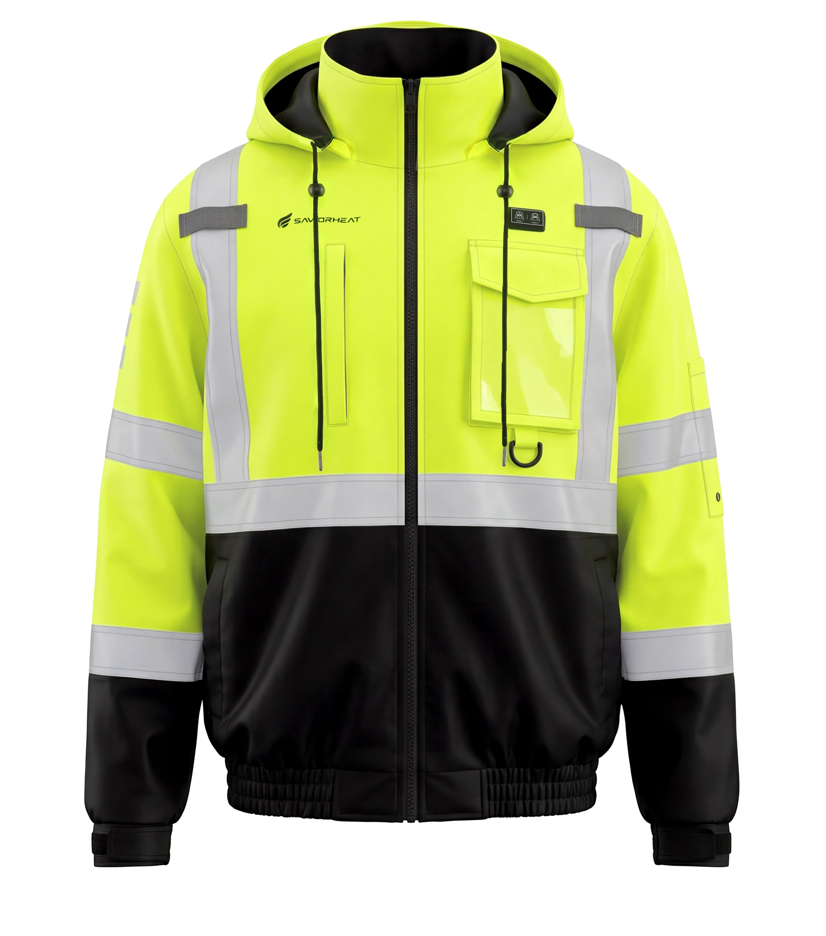 Beheizte Warnschutz-Arbeitsjacke