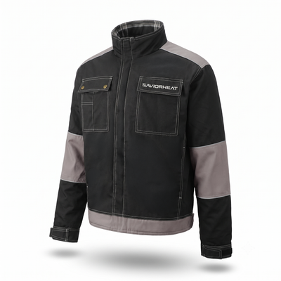 Beheizte Arbeitsjacke mit weichem Innenfutter