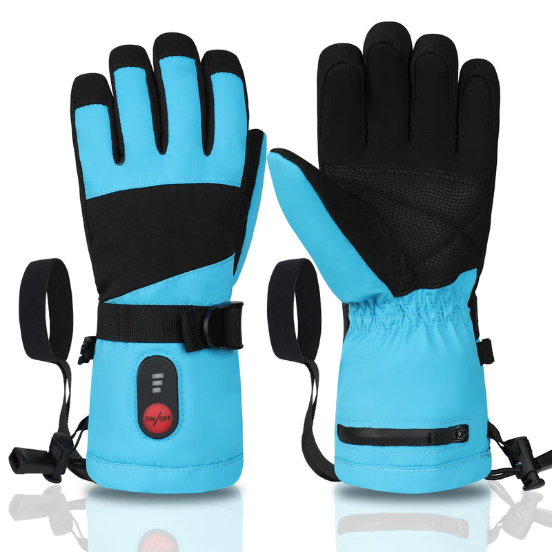 Load image into Gallery viewer, Savior Kids Heated Gloves - 7.4V Fast Heating, Touchscreen Compatible
