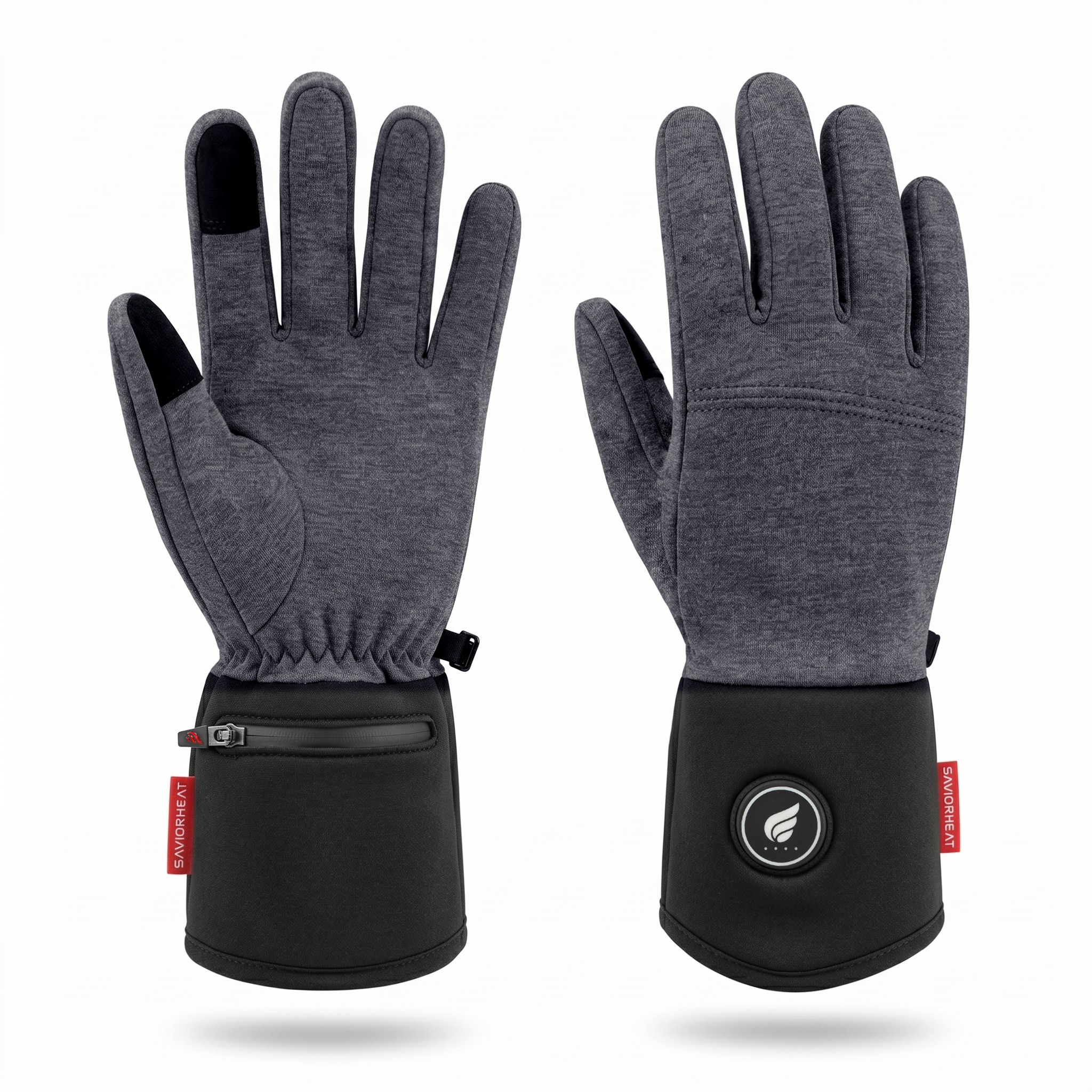 Beheizte Handschuh-Innenfutter aus Wollmischung