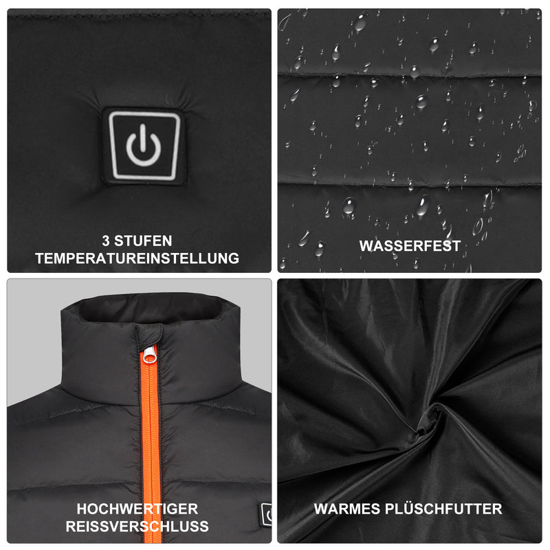 Laden Sie das Bild in Galerie -Viewer, Savior Wärmende Weste 5V 10000mah für Frauen bis 4XL
