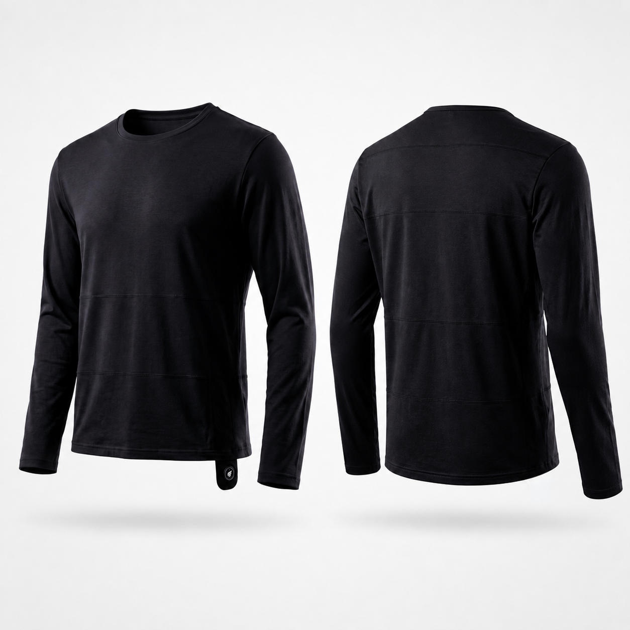 Herren Heiz-Funktionsshirt aus Wollmischung