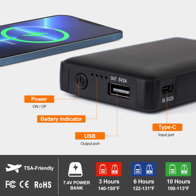 Laden Sie das Bild in Galerie -Viewer, Savior Beheizte Jacke mit Smart Temperatursteuerung – Elektrische Winterjacke mit Akku
