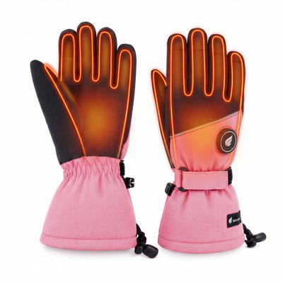 Leichte Kinder Heiz-Skihandschuhe für Schnee & Winter