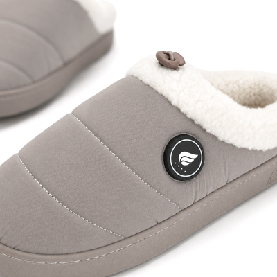 Adjustable-Cuff Heated Slippers