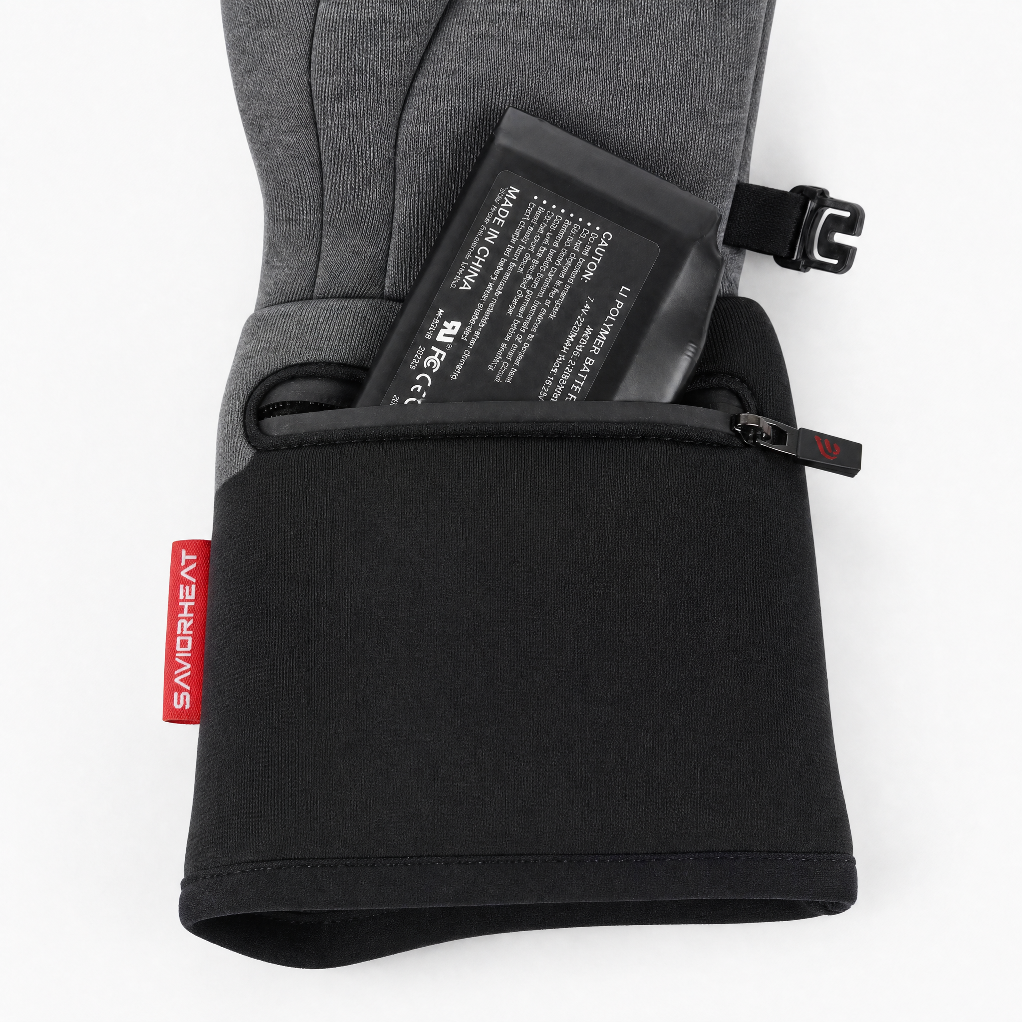Beheizte Handschuh-Innenfutter aus Wollmischung