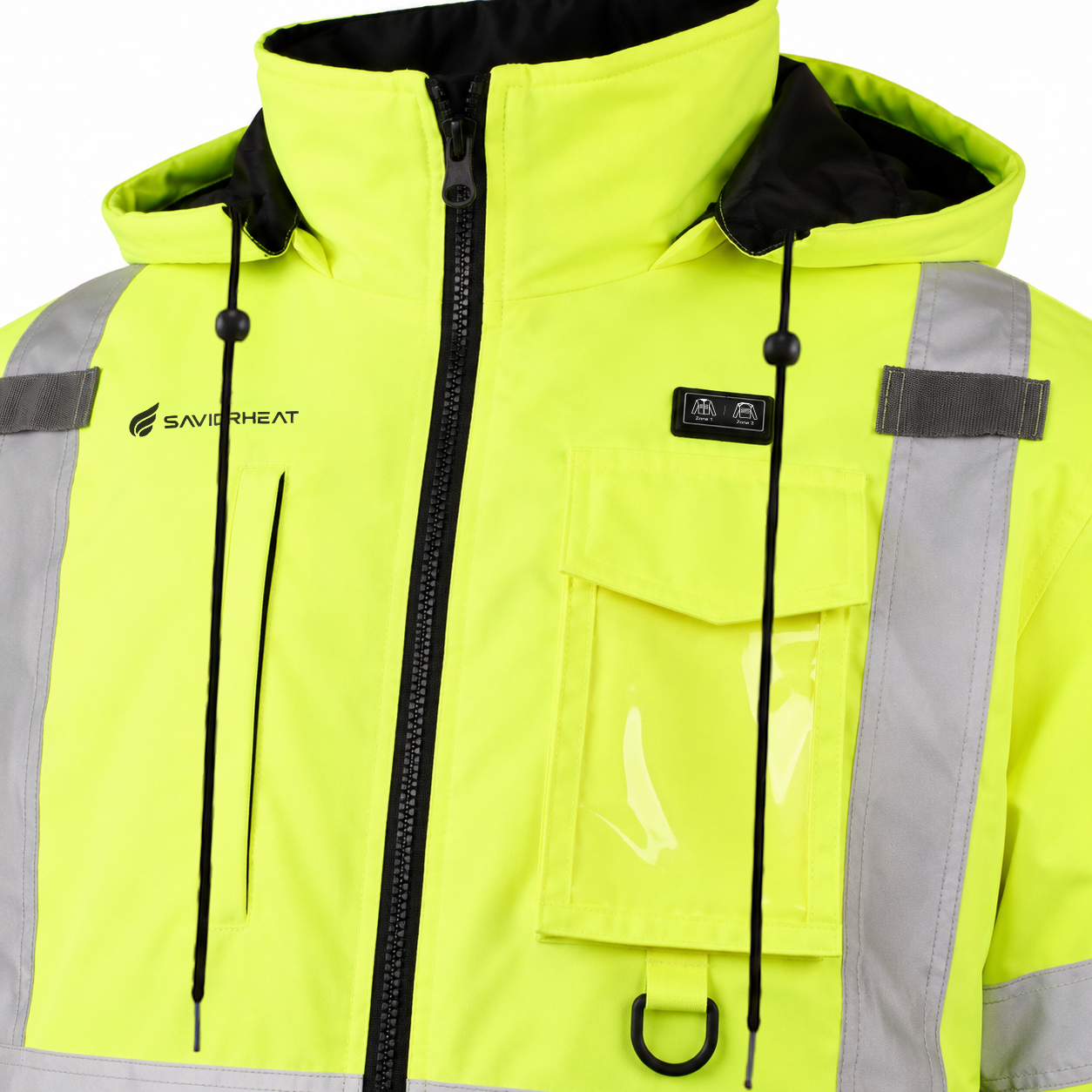 Beheizte Warnschutz-Arbeitsjacke