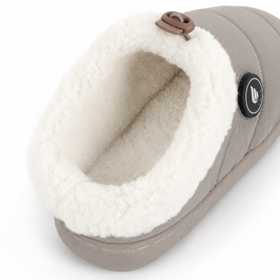 Adjustable-Cuff Heated Slippers