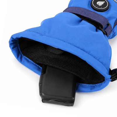 Kinder Heiz-Skihandschuhe, leicht & warm