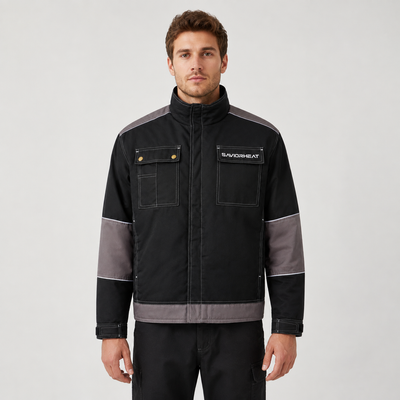 Beheizte Arbeitsjacke mit weichem Innenfutter