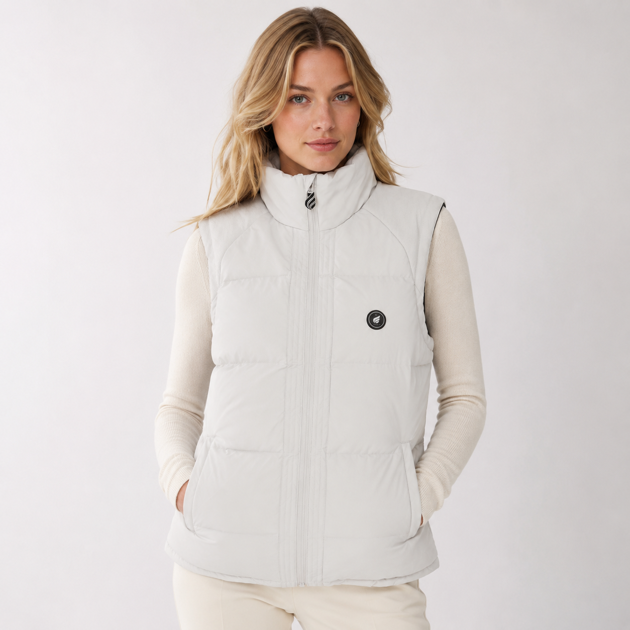 Damen Heizweste mit verstellbarem Saum