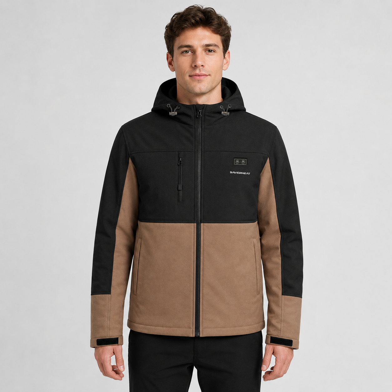 Robuste beheizte Canvas-Arbeitsjacke