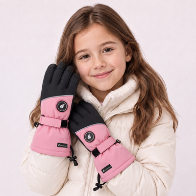 Leichte Kinder Heiz-Skihandschuhe für Schnee & Winter