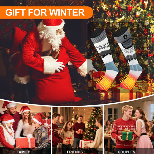 Thermo Beheizbare Socken – Halten Ihre Füße den ganzen Tag im Winter warm