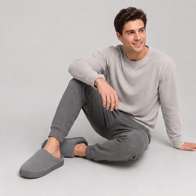 Easy Slip-On Heated Slippers