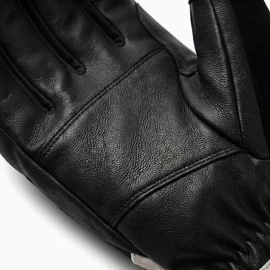 Savior Beheizbare Skihandschuhe 2.0 Mit Bluetooth-Steuerung, Vorgekrümmten Fingern und Wasserdichtem Ziegenleder