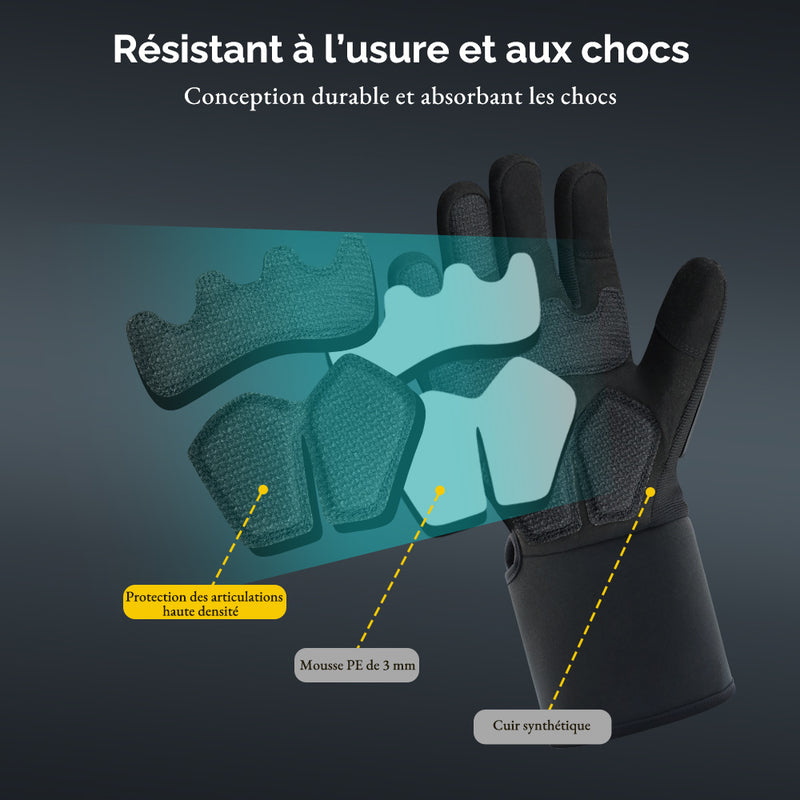 Laden Sie das Bild in Galerie -Viewer, Extra Robuste Beheizte Arbeitshandschuhe – Wasserfest &amp; Mit Stoßschutz
