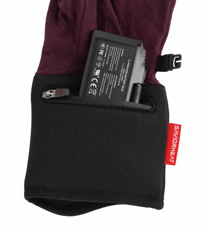 Leichte beheizbare Unterziehhandschuhe für Winter & Outdoor 04