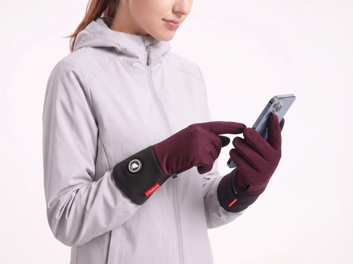 Touchscreen-kompatibel – SAVIOR HEAT leichte beheizbare Handschuhliner