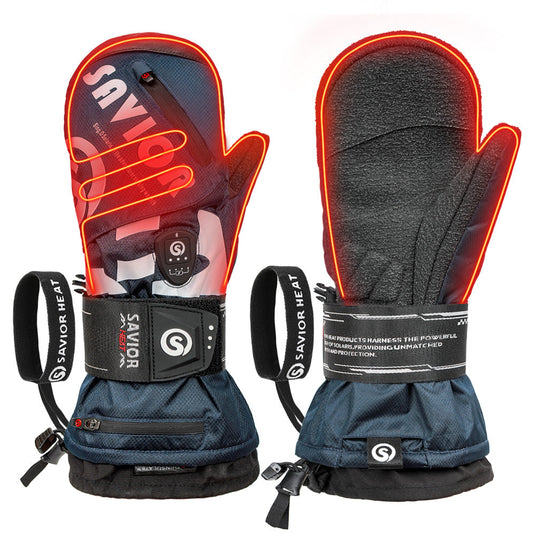 Pro Heated Mittens for Snowboarding – Waterproof, Durable & Extra Warm