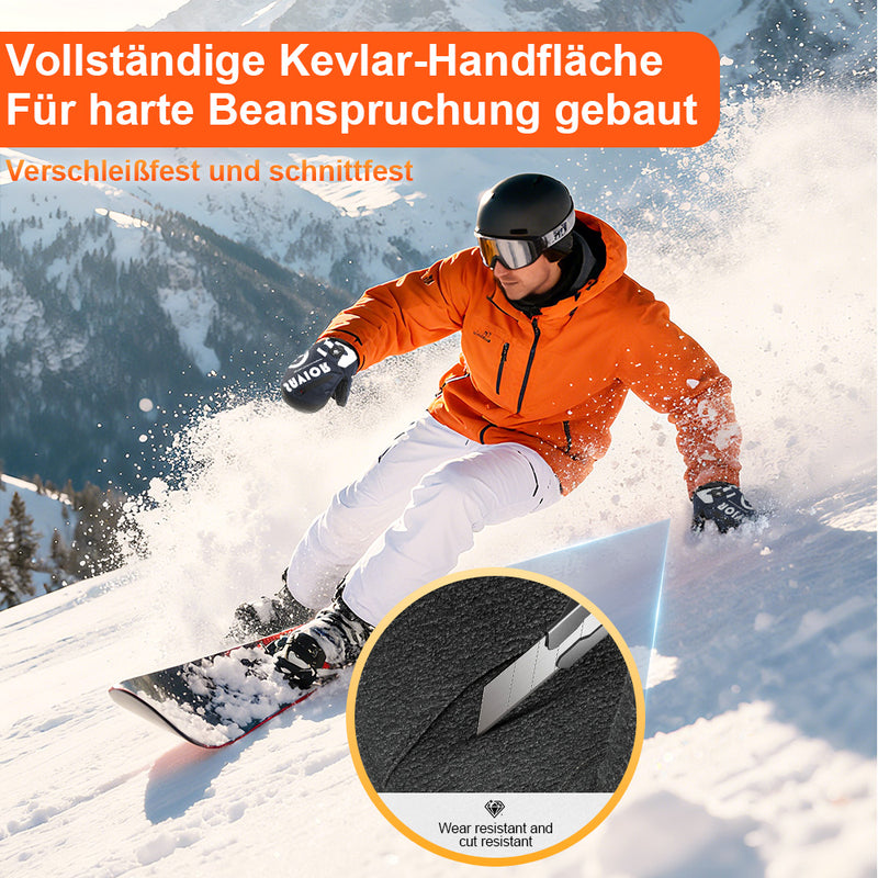 Laden Sie das Bild in Galerie -Viewer, Snowboard Fäustlinge Pro – Beheizt, wasserdicht, mit App-Steuerung
