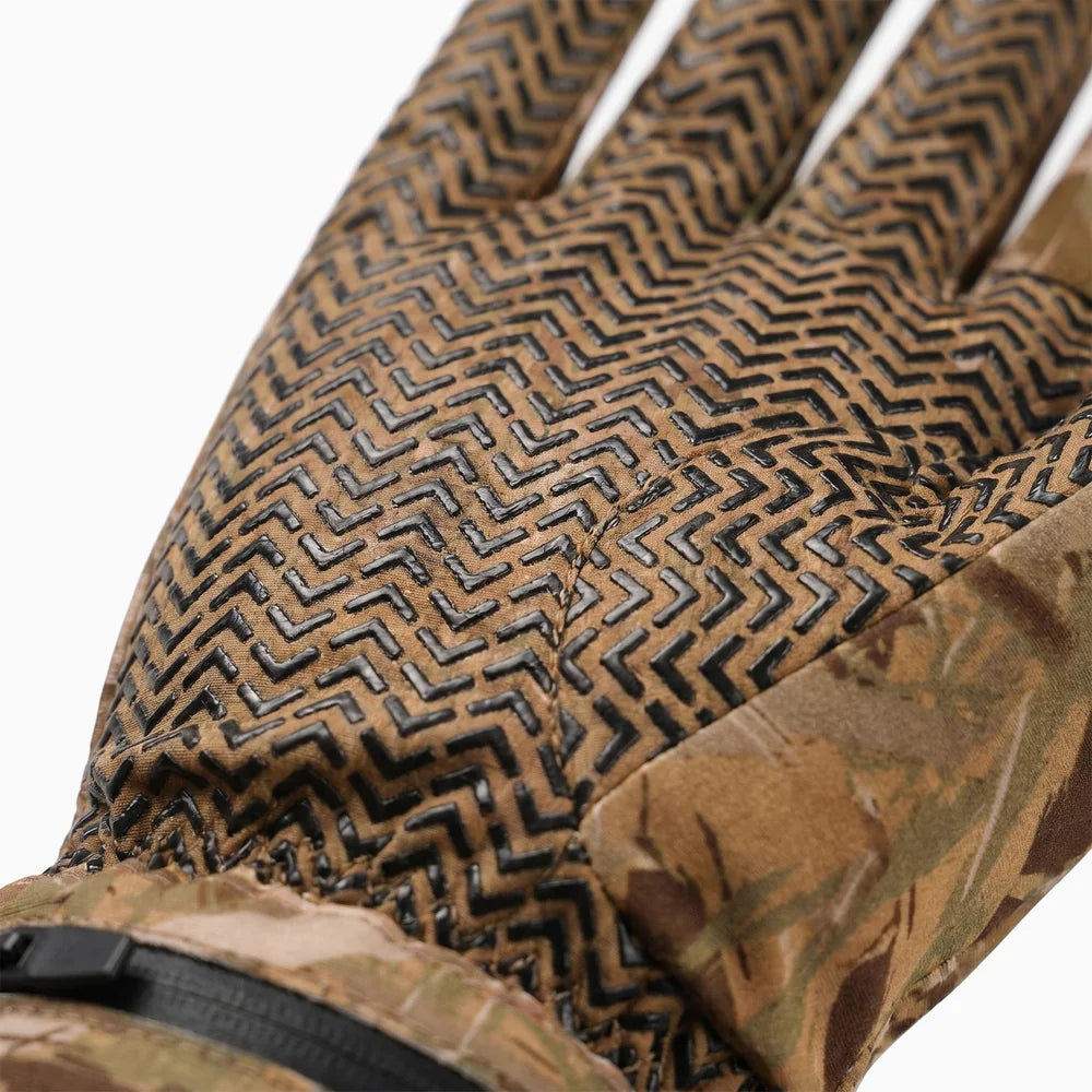 Beheizbare Jagdhandschuhe 2.0 – Schilf-Tarnung, beheizt & wasserdicht