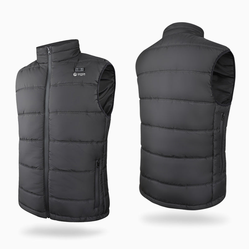 Laden Sie das Bild in Galerie -Viewer, Savior Beheizte Jacke mit Smart Temperatursteuerung – Elektrische Winterjacke mit Akku
