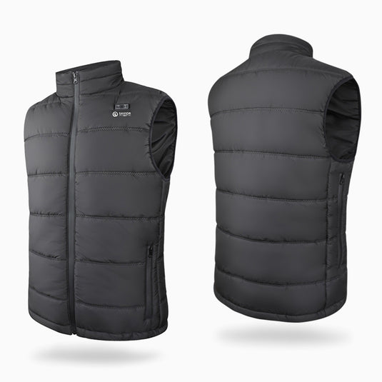 Savior Beheizte Jacke mit Smart Temperatursteuerung – Elektrische Winterjacke mit Akku