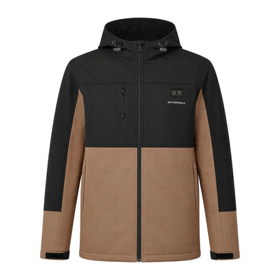 Robuste beheizbare Arbeitsjacke aus Canvas 02