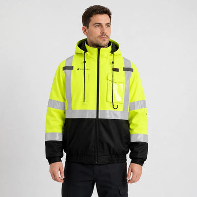 Beheizbare Warnschutzjacke 01