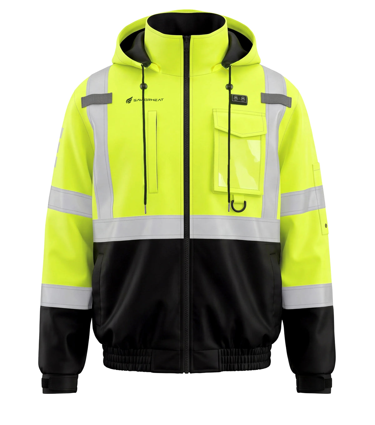 Beheizbare Warnschutzjacke 02