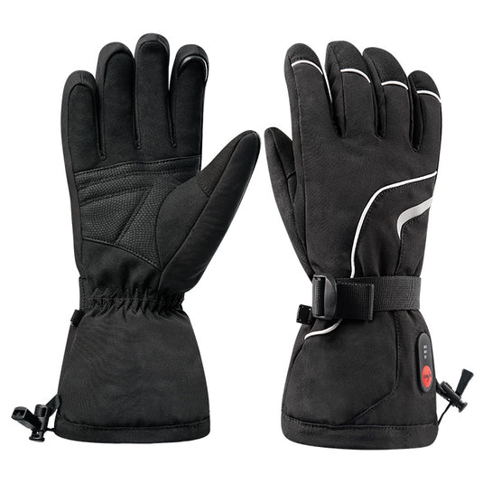 Savior Winter Outdoor Sport Wasserdicht Touchscreen Ski Beheizbare Handschuhe