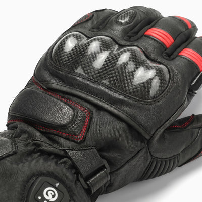 Beheizbare Motorradhandschuhe mit Bluetooth-Steuerung