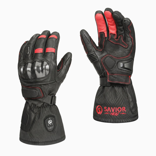 Savior Bluetooth  Batteriebetriebene beheizte Motorradhandschuhe