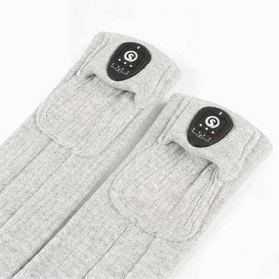Beheizbare Socken mit App-Steuerung – Grau/Schwarz